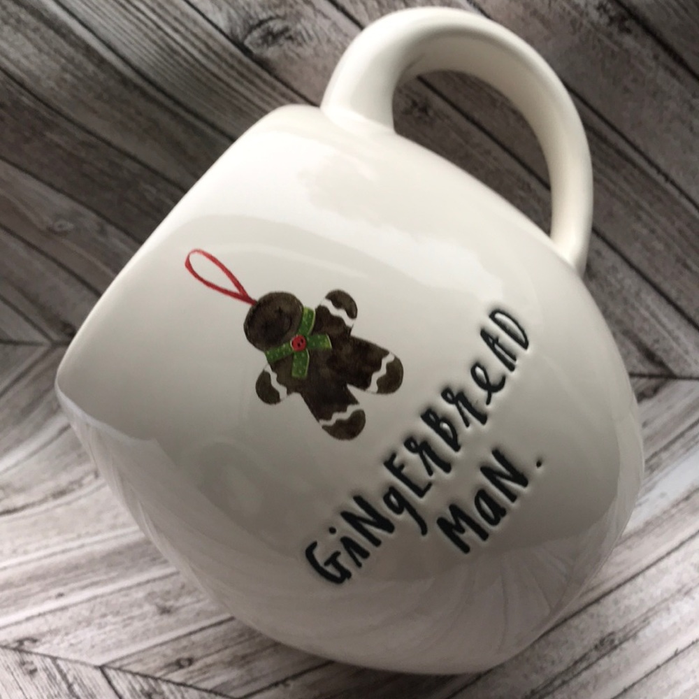 Rae Dunn Gingerbread Man cup, NEW